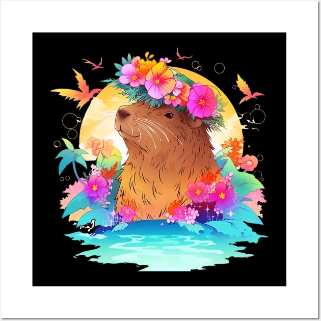 capybara Wall Art by piratesnow